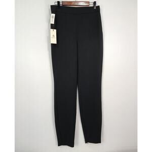 Aritzia Babaton Serra High Rise Slim Pant Black  8